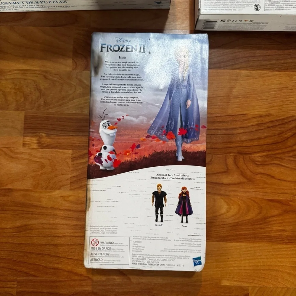 Disney Frozen 2 Toys Lot All New Puzzles, Frozen 2 Elsa Doll & Frozen 2 Playset